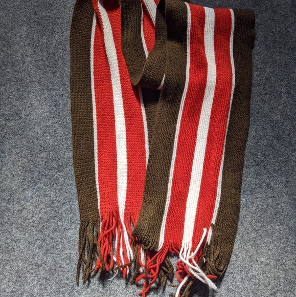 Vintage 1970s knit scarf - Picture 2 of 3